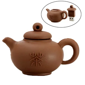 Чайник Usb флэш-накопитель 4 ГБ 8 ГБ оперативной памяти, 16 Гб встроенной памяти, на флеш-накопитель флэш-накопитель USB флэш-накопитель Usb с рисунками в китайском стиле (шинуазри) чайник, флеш-накопитель u-диск