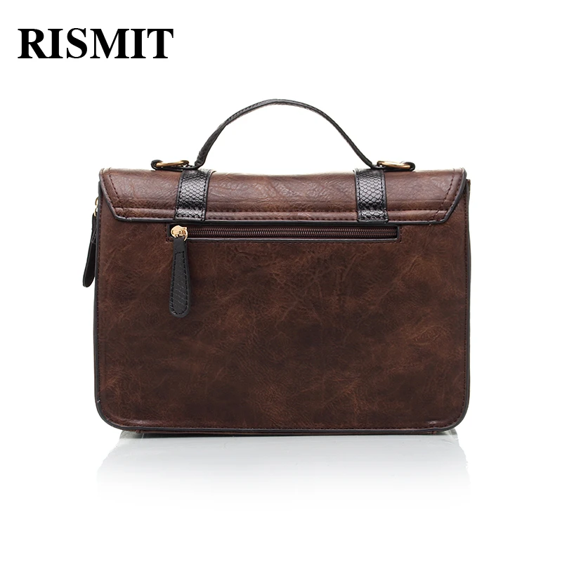 Rismit Женская сумка с разноцветными клепками из экокожа BO70|messenger bag women|shoulder bagsbag women |