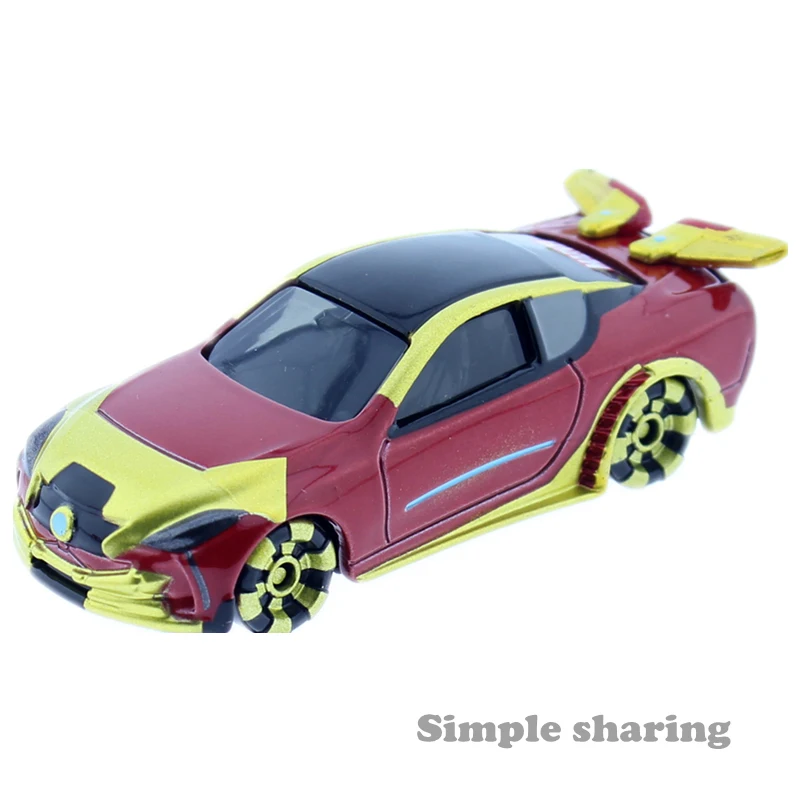 Takara Tomy Tomica Marvel TUNE Evo 4 0 Железный человек Elixion Zeeta Motors автомобиль литые детские