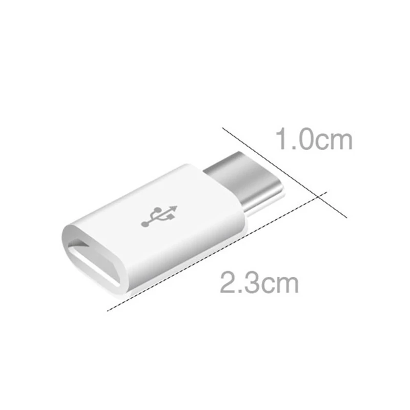 Адаптер для кабеля USB Type-C переходник micro usb-usb c-micro usb macbook samsung huawei p9 xiaomi mi6 |