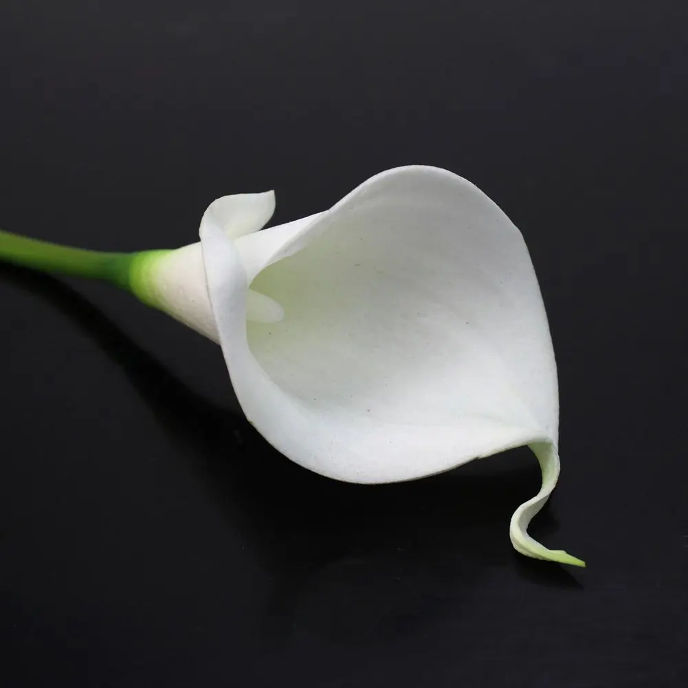 HGHO Calla Lily Свадебный Декоративный букет для вечеринки 20 головок латексный