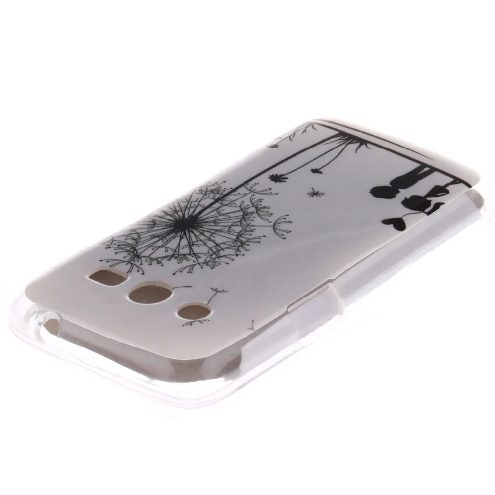 Мягкий ТПУ IMD с рисунком для SAMSUNG Galaxy Core LTE G386 G386f G386w задняя крышка TX | Мобильные