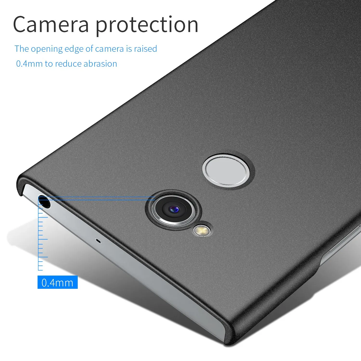 Чехол для Sony Xperia XA2 Ultra H3213 H3223 H4213 H4233 Ультратонкий Жесткий чехол из поликарбоната