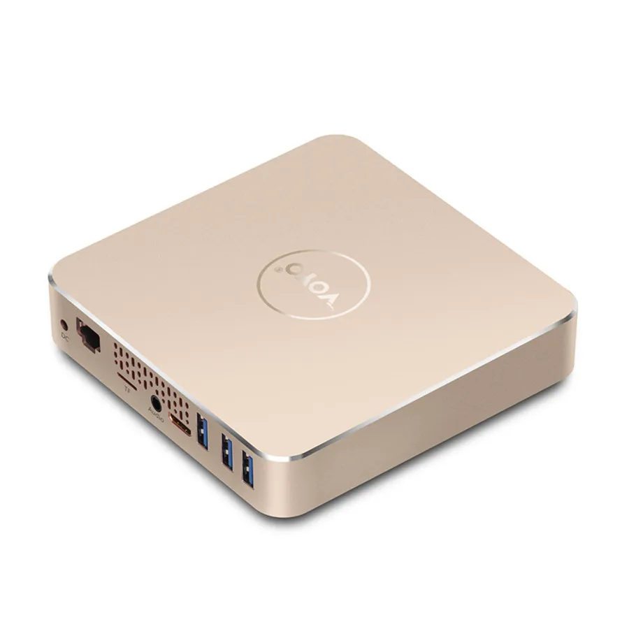 Новый VOYO для Mac Mini PC Intel Apollo N4200 Лицензионная Windows 10 Карманный ПК объемом памяти 4