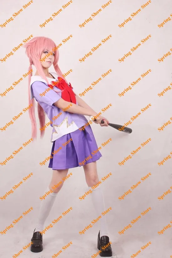 Будущий дневник героини гасаи Юно Косплей Костюм высокого качества на заказ