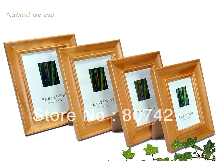 

16x20inch European table setting real wood frame picture frame hanging wall 20inch 24 5 6 7 8 10 A4 16inch creative photo frame