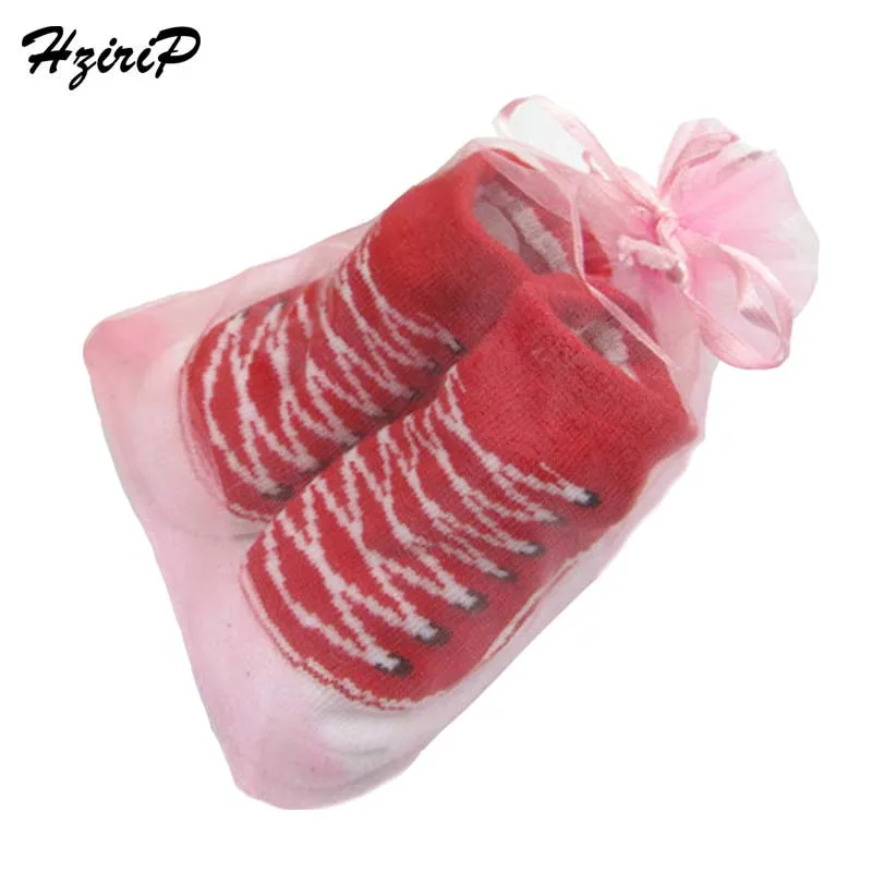 Хит продаж 2016 новые милые носки для детей теплые хлопковые новорожденных 0-12