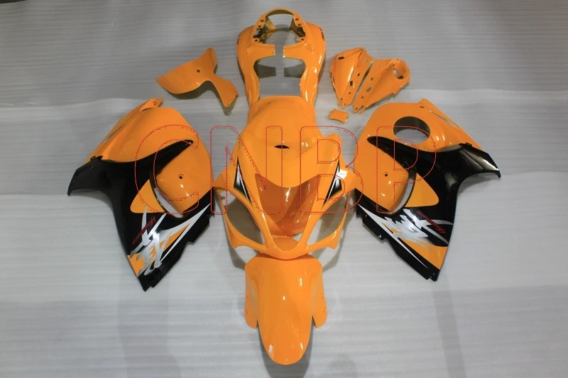 Боди HAYABUSA 2008 - 2014 оранжевый желтый черный набор для всего тела GSXR 1300 обтекатели