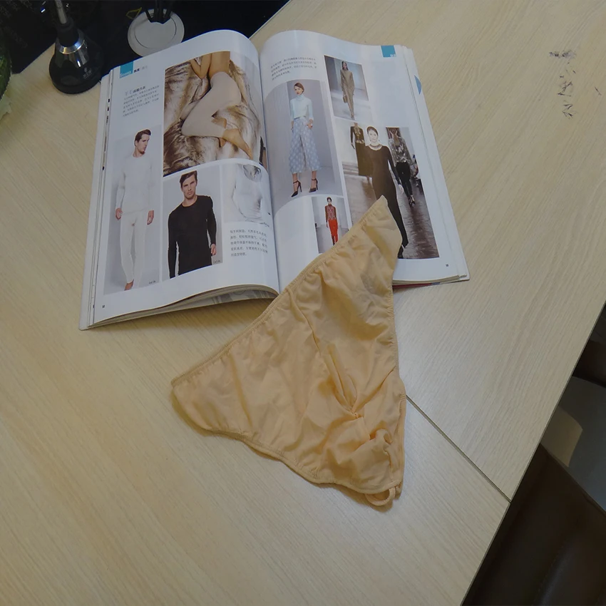 Мужское сексуальное нижнее белье со средней талией ультра тонкие стринги и