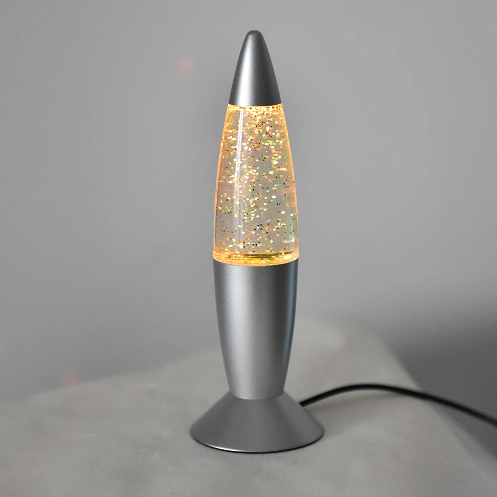 1 шт. 3 цвета лава лампа со шнуром ракета USB RGB lсветодио дный ava лампа Изменение светодиодный Блеск ночник украшения