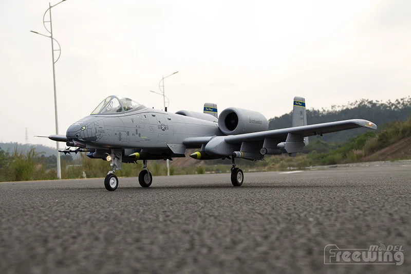Freewing A10 80 мм EDF JET twin Канальные самолет 80 мм Канальные A10 масштабируется Warthog Thunderbold II A10 самолета