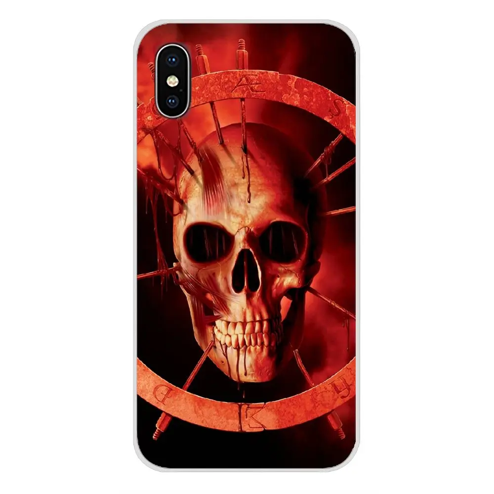 Сатанинский Череп Темный для Samsung Galaxy S3 S4 S5 Mini S6 S7 Edge S8 S9 S10 Lite Plus Note 4 5 8 9 Аксессуары
