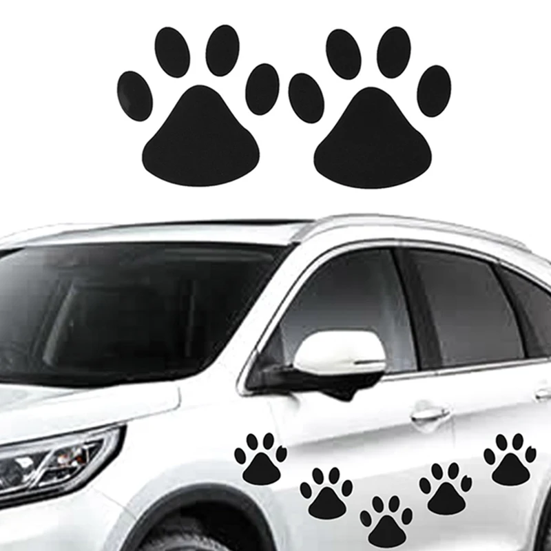 4 шт/постельные простыни модный дизайн наклейка на автомобиль в виде лапы