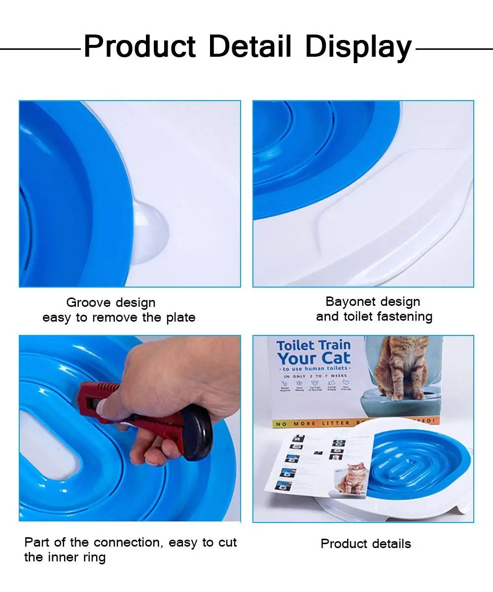 Набор для тренировки кошек обучающая система кошачьего горшка научите кота