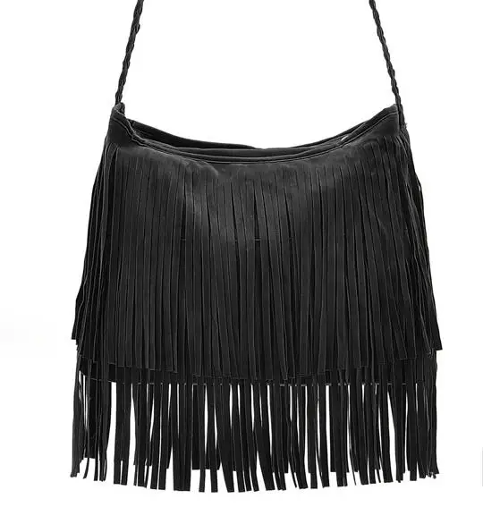 Высококачественная винтажная женская сумка через плечо из искусственной замши с