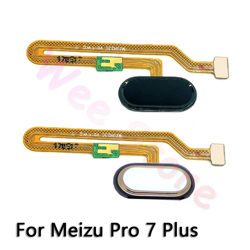 Кнопка возврата домой датчик отпечатков пальцев гибкий кабель для Meizu Pro7 Pro 7 Plus