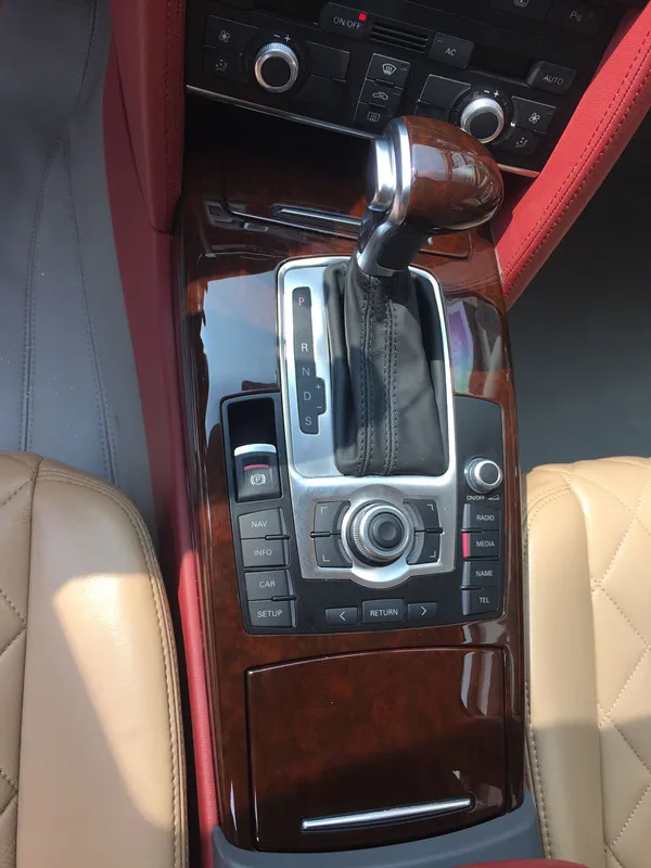 Для Audi Q5 A5 A4L OEM стиральная машина с черным чехол из натуральной кожи для включения