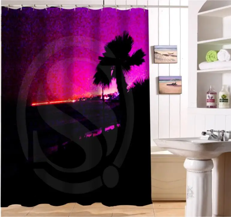 LUQI NEW ARRIVE Beautiful Night The woods Personalized Custom Shower Curtain Bath Waterproof MORE SIZE SQ-B32 | Дом и сад