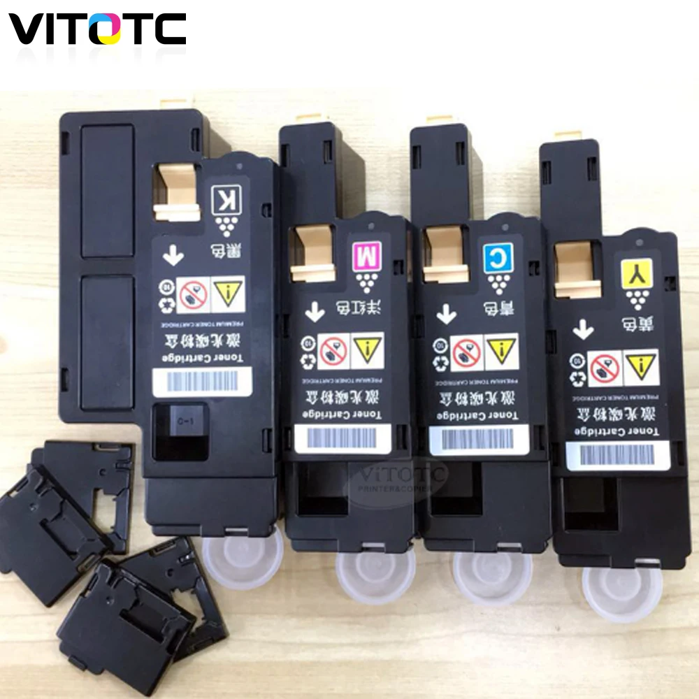 Картридж с тонером 4 шт. заполняемый телефон Xerox Docuprint CP105 CP205 CP215 CM205 CM215 лазерный