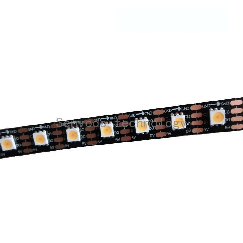 

5mX Addressable DC5V SK9822 digital white color (WW/CW/NW )LED strip 144/72/60/48/32LED/m BLACK PCB IP30/IP65/IP67 free shipping