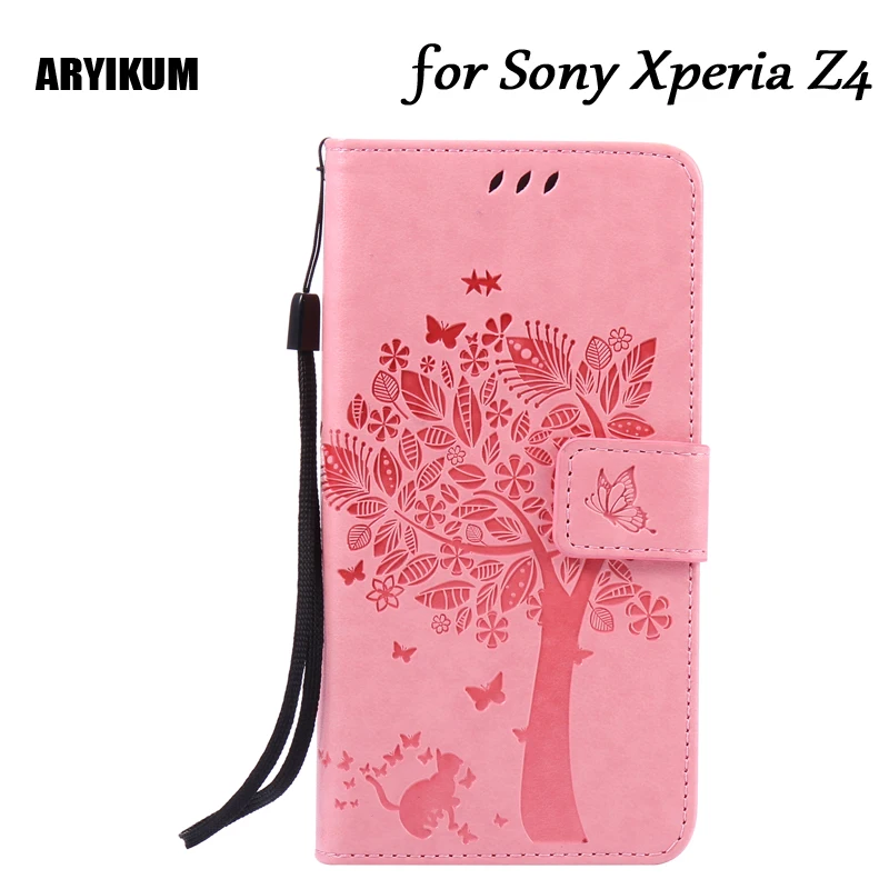 Чехол Кошелек ARYIKUM для Sony Xperia Z4 задняя крышка телефона Z3 Plus + E6553 E6533 двойная