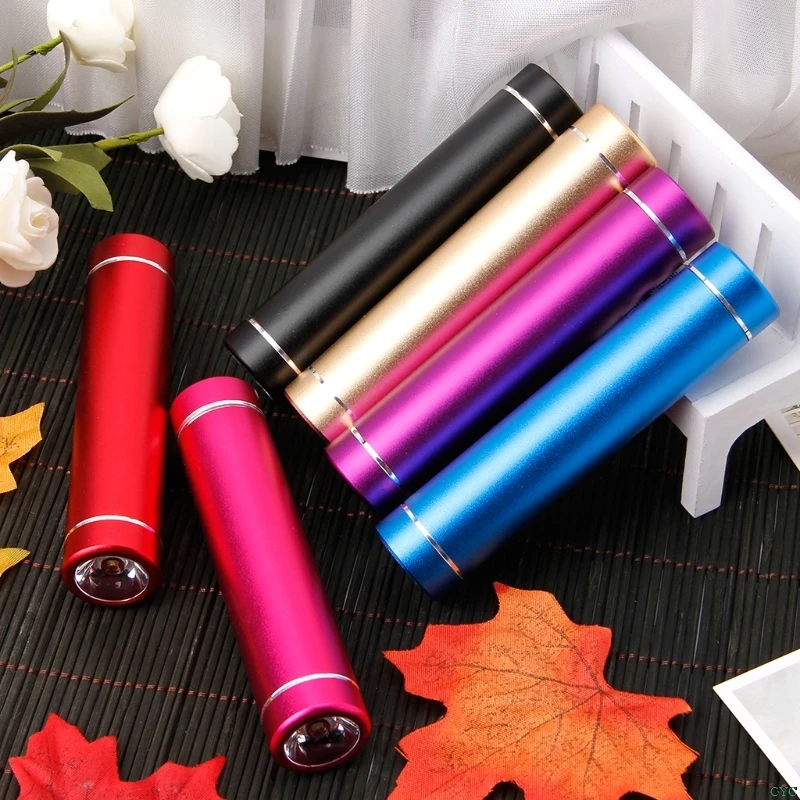 Aluminum 18650 Battery DIY Power Bank Box Case With LED Flashlight USB Charger For iPhone Huawei Xiaomi Smart Phone |