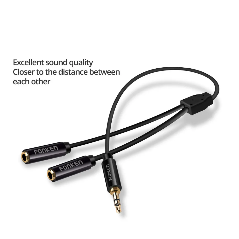 FONKEN аудиокабель 3 5 мм автомобиля Audio eXtension Cord кабель усилителя стерео наушников AUX