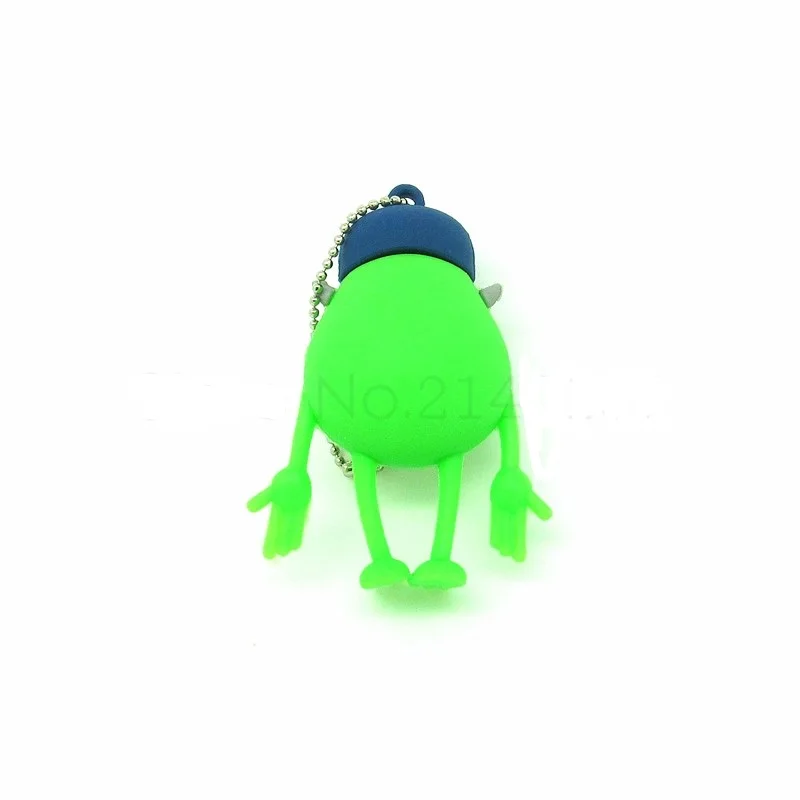 Зеленый Mike Wazowski Монстр флэш накопитель usb карта памяти Флеш персонализированный