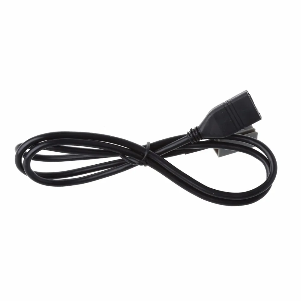 Автомобильный Удлинительный кабель USB 2 0 90 см аудио и музыкальный адаптер провод