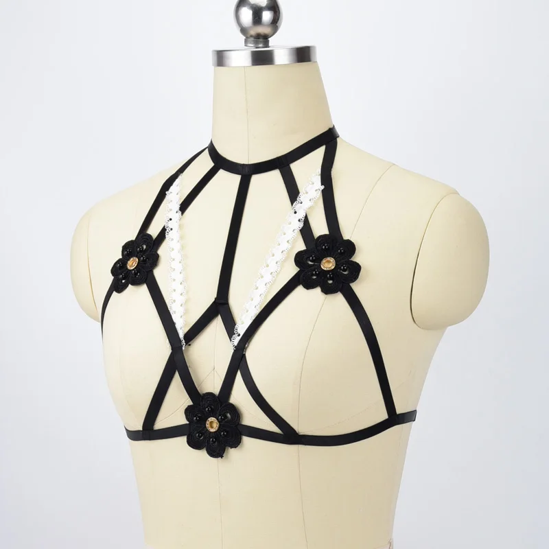 Женский бюстгальтер в готическом стиле Harnas|body harness|harness braharnas woman |