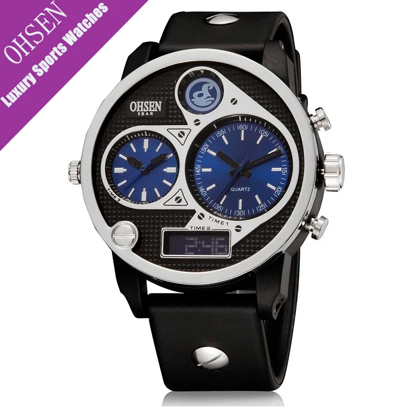 OHSEN Роскошные уникальные маленькие циферблатные дизайнерские спортивные