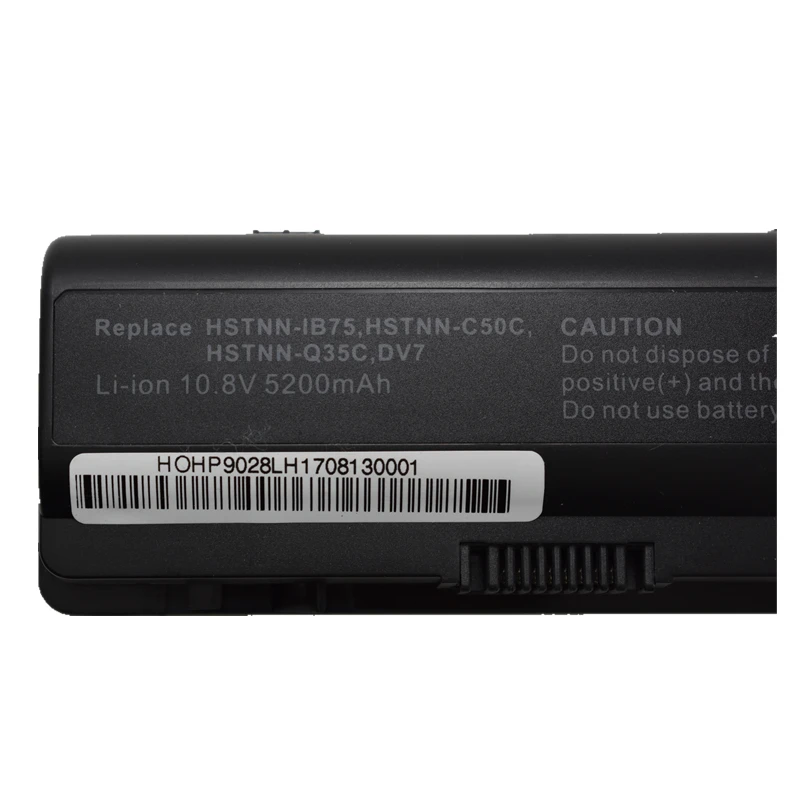 HSW перезаряжаемый ноутбук батарея Ноутбук hp Pavilion DV7 1000 3000 павильон DV8 для HDX18 HSTNN
