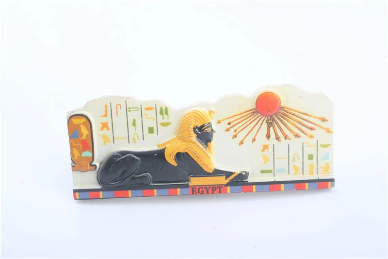 5 шт. Пирамида бога египта пирамида Фараона Клеопатра сувенир креативный 3D магнит