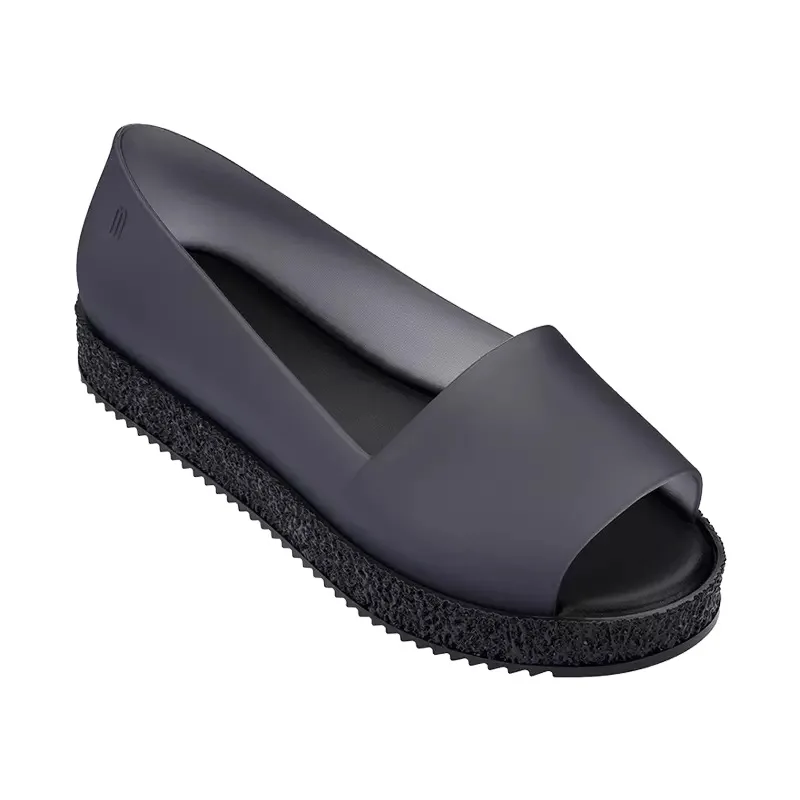 Melissa Puzzle/женские летние босоножки на танкетке модные пикантные женские платформе