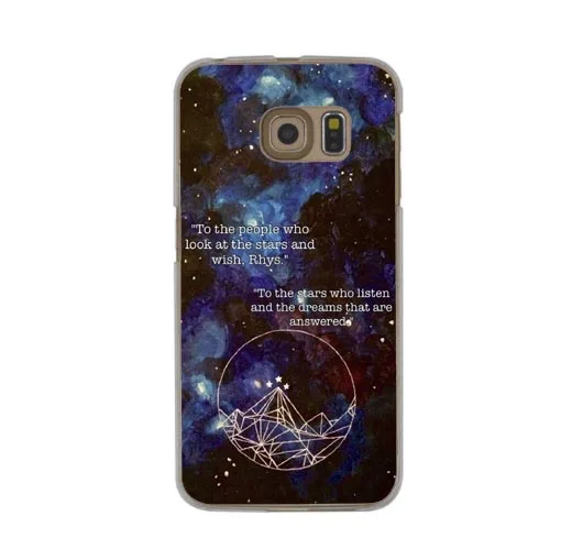Суд тумана и ярость Сара J Маас Чехлы для samsung Galaxy A3 A5 A7 2017 J1 J5 j7 2016 S5 S6 S7 край S8 S9 плюс