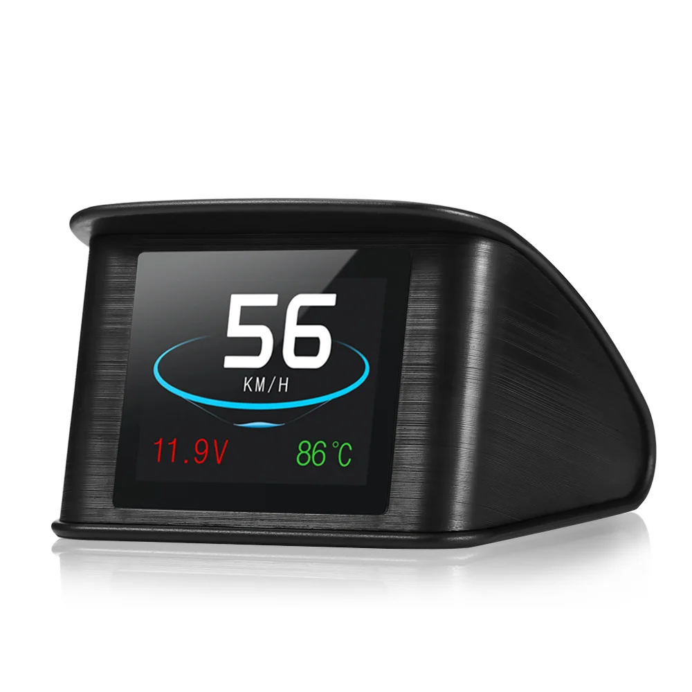 P10 Портативный автомобилей OBD 2 сканер диагностики Smart цифровой измеритель HUD TFT