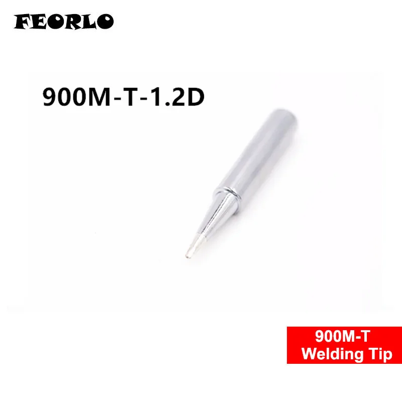 FEORLO наконечники для пайки без свинца хорошее качество паяльника 900M T 1.2D hakko 907