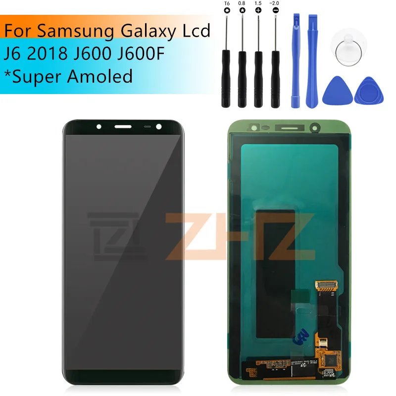 For SAMSUNG Galaxy J6 LCD Display J600F J600F/DS J600G/DS Touch Screen Digitizer Assembly For samsung j600 LCD 5.6 repair parts