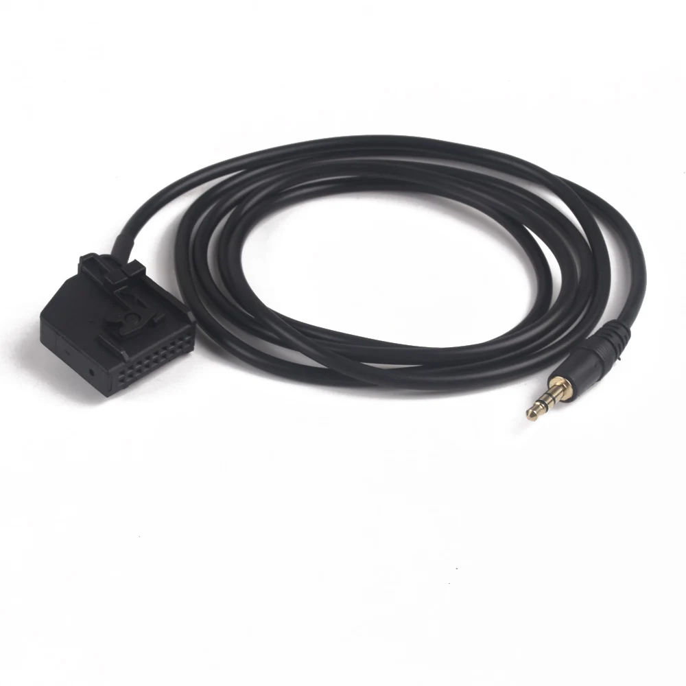 

AUX Input Adapter Cable 3.5mm Jack MP3 for Benz Mercedes CLK SL SLK w168 w202 w203 w208 w209 w211 w461 w463 w164 R170