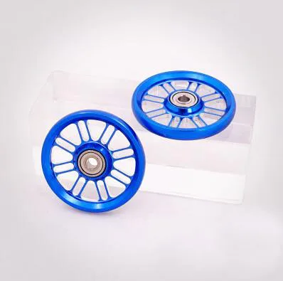 2 пары 19 мм алюминиевый направляющий ролик для Tamiya Mini 4WD модель автомобиля