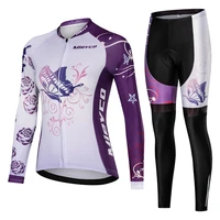 women cycling jersey long sleeve mtb bicycle clothing bike biking cycling set quick dry ciclismo ropa bisiklet clothes pro suit