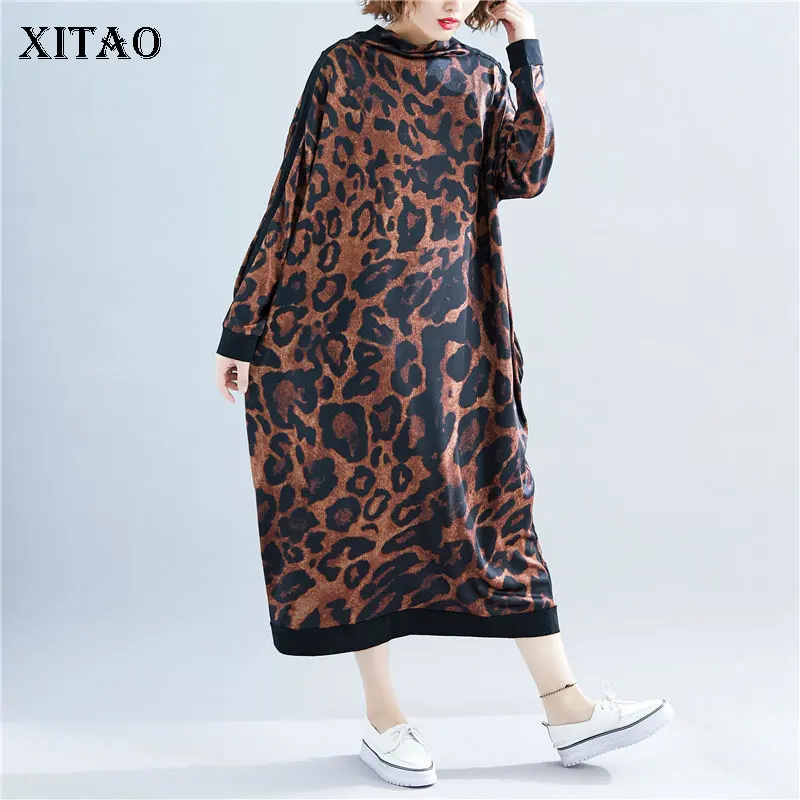 [XITAO] корейская мода женское платье весна-лето 2019 новое Повседневное с длинным