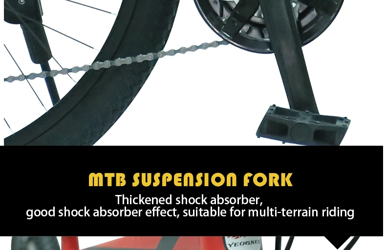 YEOGNED 2" взрослый горный велосипед MTB велосипеда 3 цвета 18-21speed спорта на открытом воздухе езда на велосипеде