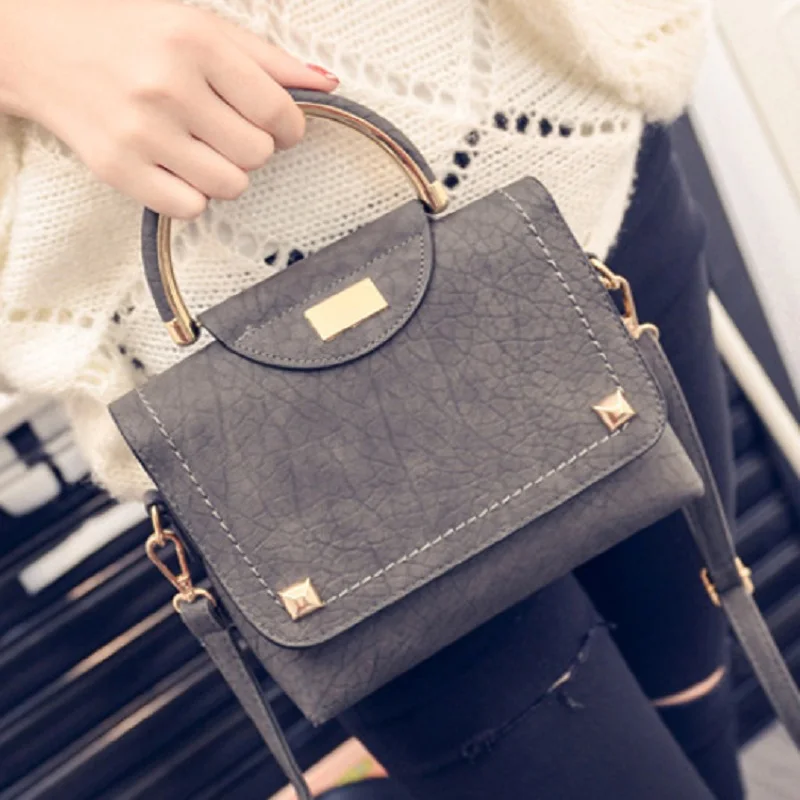 Miwind (miwind) 2017 европейской и американской моды наискось pu взрывных трещина с сумкой