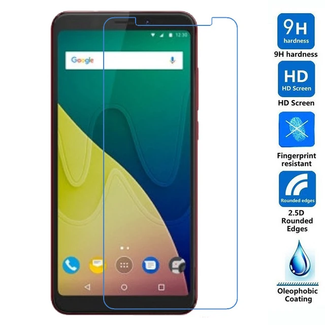 Для Wiko View XL закаленное стекло 2.5D 9H Высококачественная защитная пленка