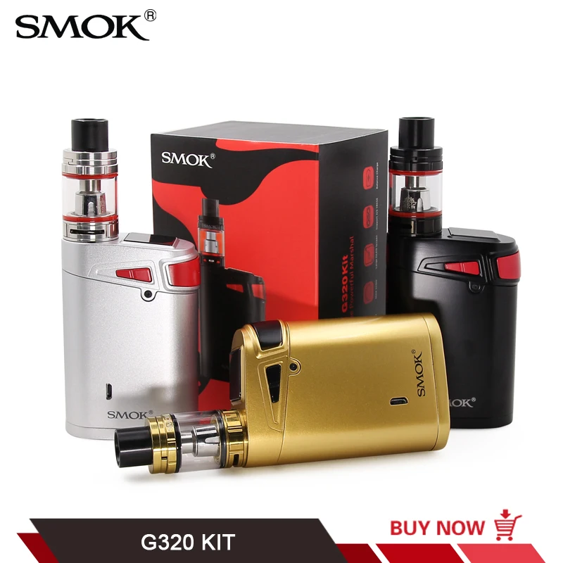 Vape SMOK G320 Маршал Starter Kit 320 Вт мощный Mod с V8 большой ребенок распылитель электронная