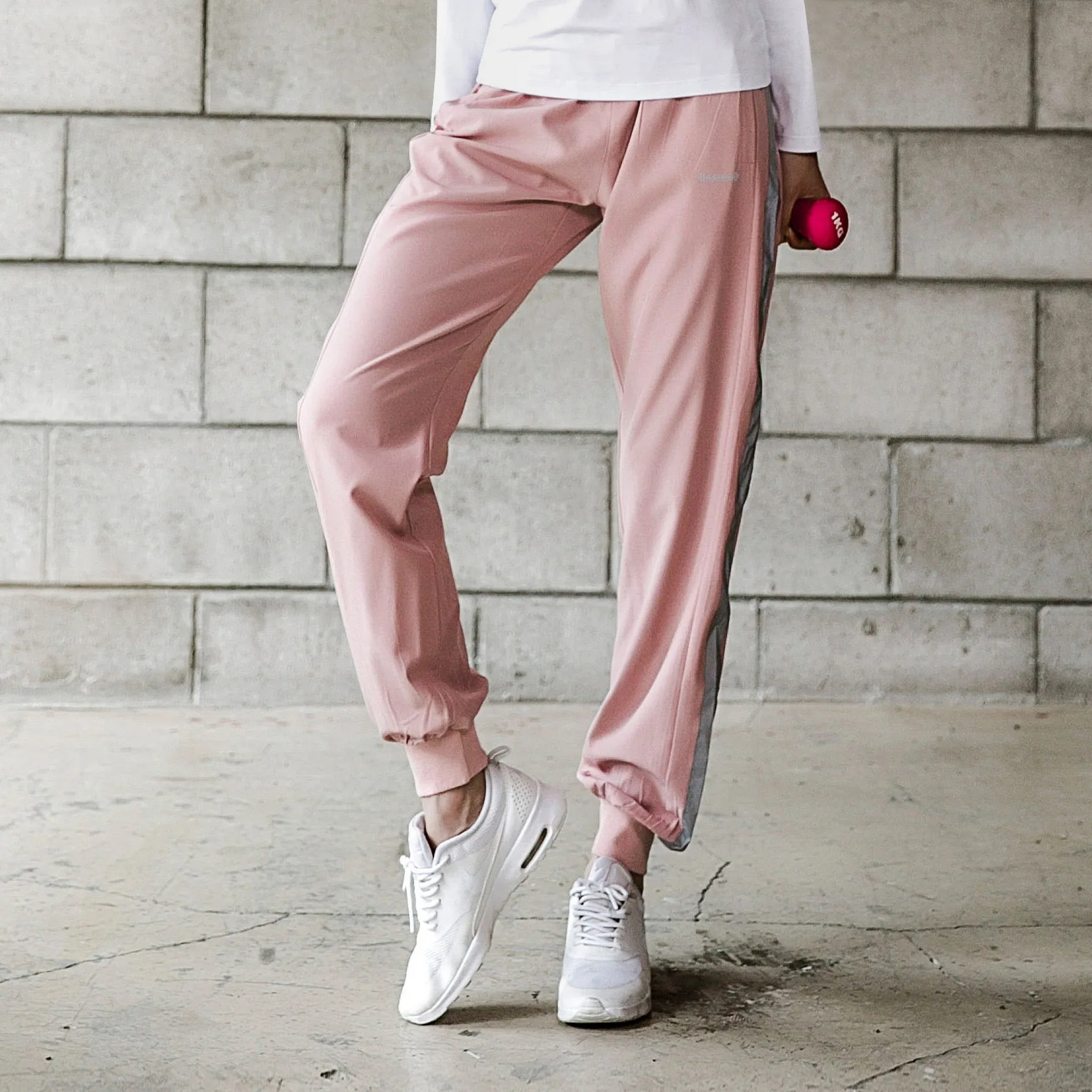 pink pant Женский комплект для йоги, спортивный костюм с длинным рукавом, кофта Стретч, спортивные штаны, спортивный бюстгальтер для бега, бега, отдыха, фитнеса, тренировок, комплект одежды - Цвет: pink pant
