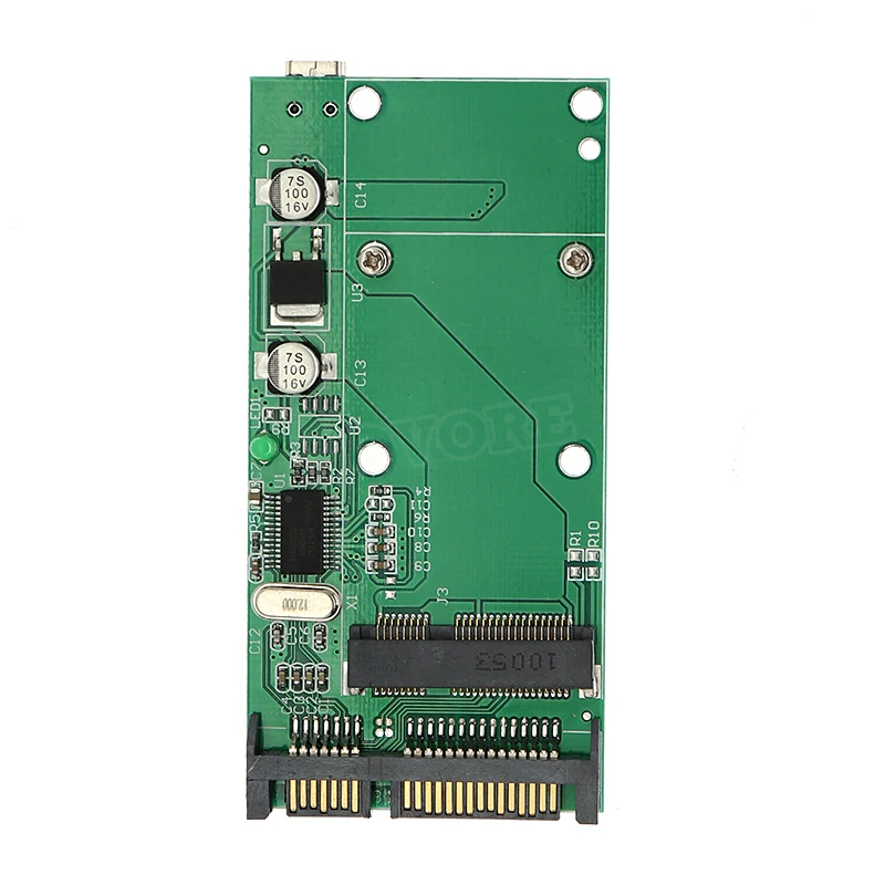 2 в 1 mSATA Mini SATA для SATA/Mini USB PCI E SSD 8 &quotдо 5&quot 7 + 15 22 Pin конвертер см 5 HDD адаптер жесткого