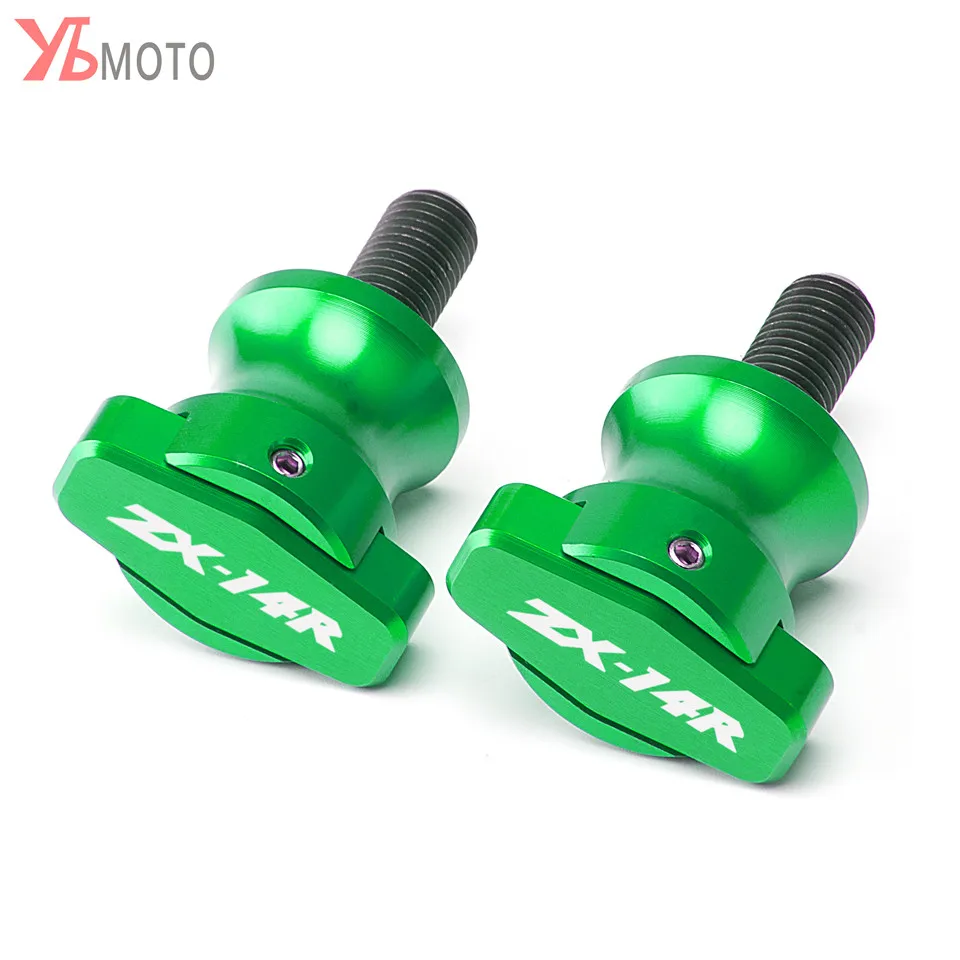Горячая МОТОЦИКЛ маятник Катушки слайдер для KAWASAKI NINJA ZX14R ZX-14R ZX 14R ZZR1400 ZX1400 GTR1400 M10 стенд с винтами