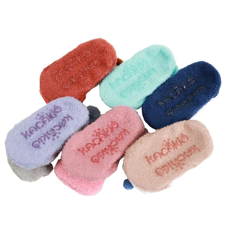 

Baby Socks Toddler Indoor Sock Shoes Newborn Winter Thick Cotton Baby Girls Sock With Rubber Soles Infant Animal Sock Fashion